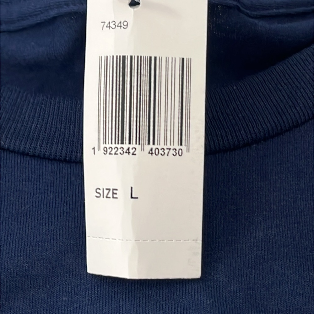 I have no idea what I’m doing T-shirt unisex L blue crewneck - Picture 5 of 7
